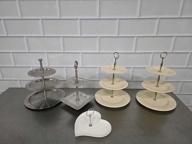 Etagieré (4x) - afbeelding 2 van  3