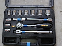 Etc dopsleutelset in opbergkoffer - afbeelding 1 van  4