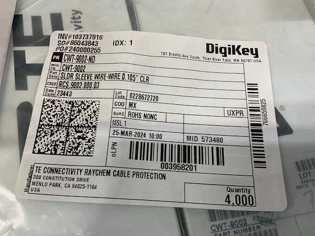 Ete cwt900220 sleeve wires (4000x) - afbeelding 2 van  3