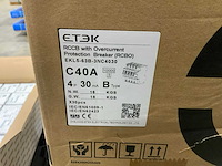 Etek ekl5-63b-3nc4030 aardlekschakelaar met overstroom beveiliging (540x) - afbeelding 3 van  3
