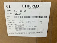Etherma 34446 vloerverwarmingskabel in dekvloer 59m - afbeelding 3 van  4