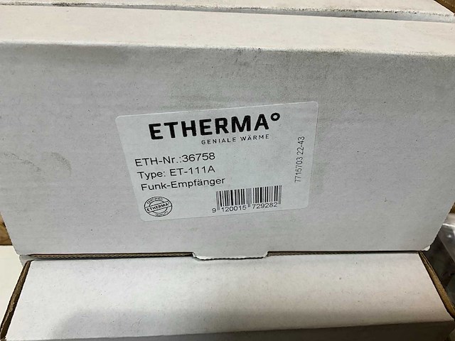 Etherma diverse toebehoren elektrische vloerverwaming - afbeelding 4 van  8