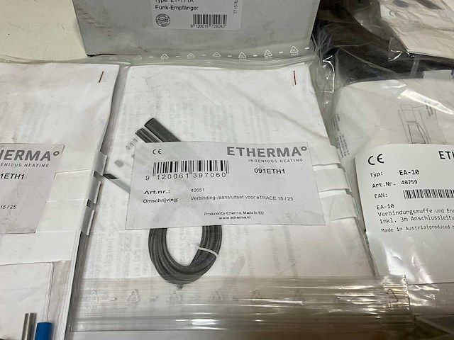 Etherma diverse toebehoren elektrische vloerverwaming - afbeelding 6 van  8