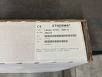 Etherma lava steel 2.0 infraroodstralingspaneel wit 500w - afbeelding 4 van  4