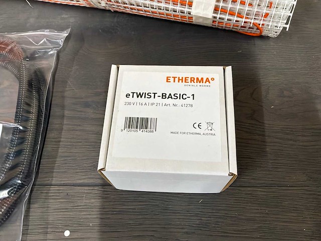 Etherma set e-floor-ds-basic-300 vloerverwarmingsmat - afbeelding 7 van  9