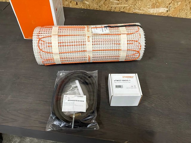 Etherma set e-floor-ds-basic1000 vloerverwarmingsmat (2x) - afbeelding 3 van  8