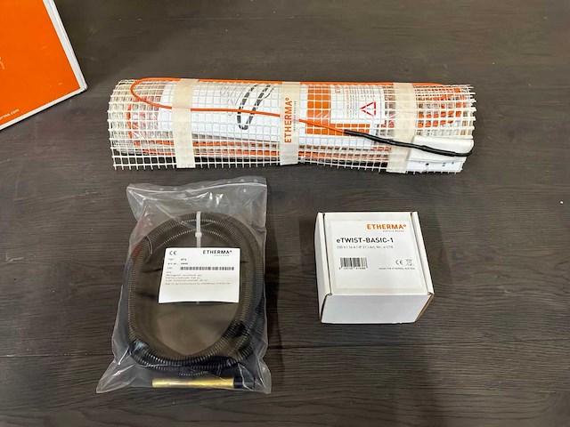 Etherma vloerverwarmingsmat set e-floor-ds-basic-200 - afbeelding 3 van  8