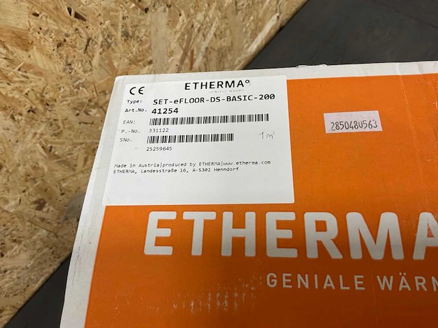 Etherma vloerverwarmingsmat set e-floor-ds-basic-200 - afbeelding 8 van  8