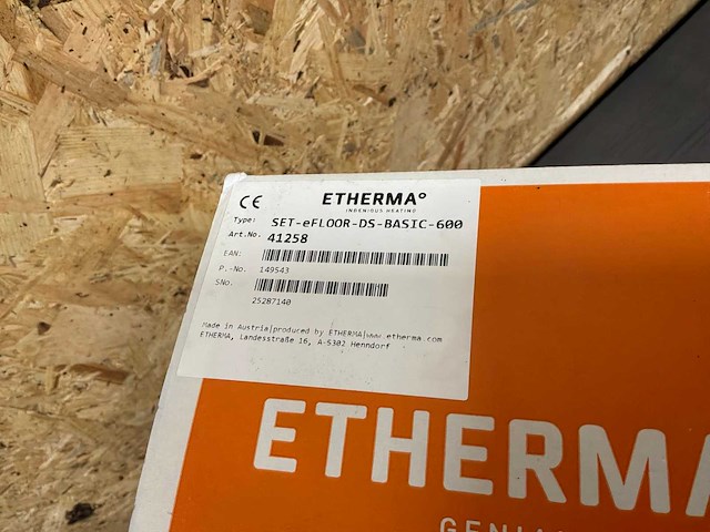 Etherma vloerverwarmingsmat set e-floor-ds-basic-600 - afbeelding 10 van  11