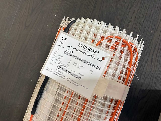 Etherma vloerverwarmingsmat set e-floor-ds-basic-700 - afbeelding 9 van  9