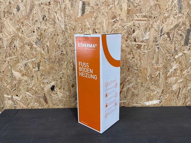 Etherma vloerverwarmingsmat set incl. etouch pro 2m² 320w 230v - afbeelding 7 van  12