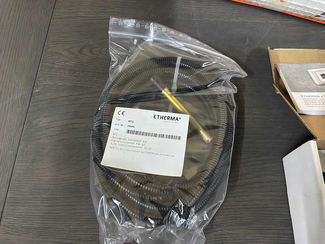 Etherma vloerverwarmingsmat set incl. etouch pro 2m² 320w 230v - afbeelding 11 van  12