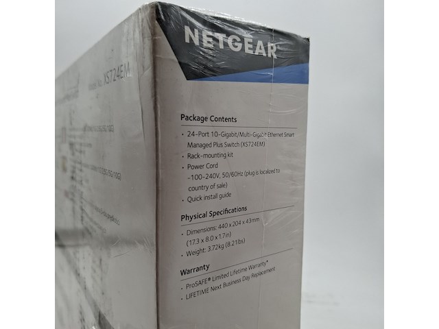 Ethernet switch, netgear, 10 gigabit/multi-gigabit ethernet switch - afbeelding 2 van  12