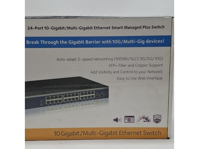 Ethernet switch, netgear, 10 gigabit/multi-gigabit ethernet switch - afbeelding 7 van  12