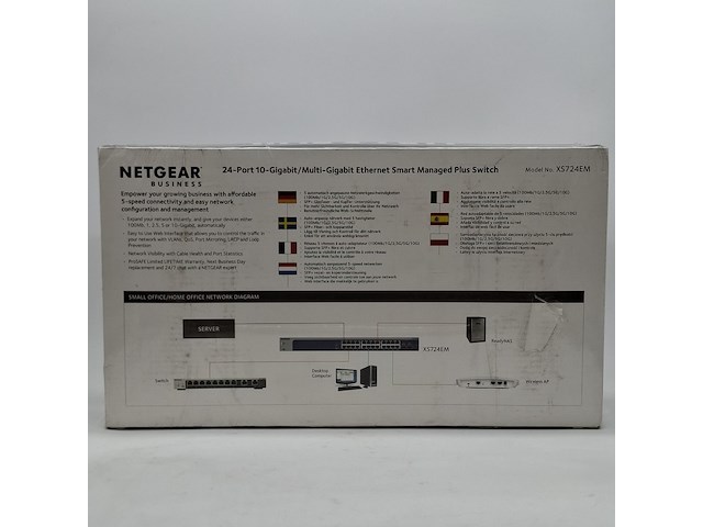 Ethernet switch, netgear, 10 gigabit/multi-gigabit ethernet switch - afbeelding 8 van  12