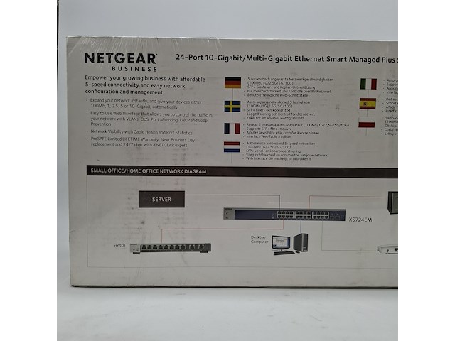 Ethernet switch, netgear, 10 gigabit/multi-gigabit ethernet switch - afbeelding 9 van  12