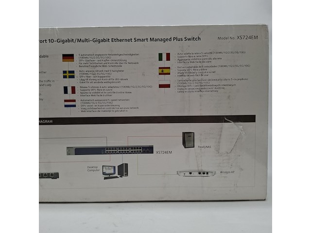 Ethernet switch, netgear, 10 gigabit/multi-gigabit ethernet switch - afbeelding 11 van  12