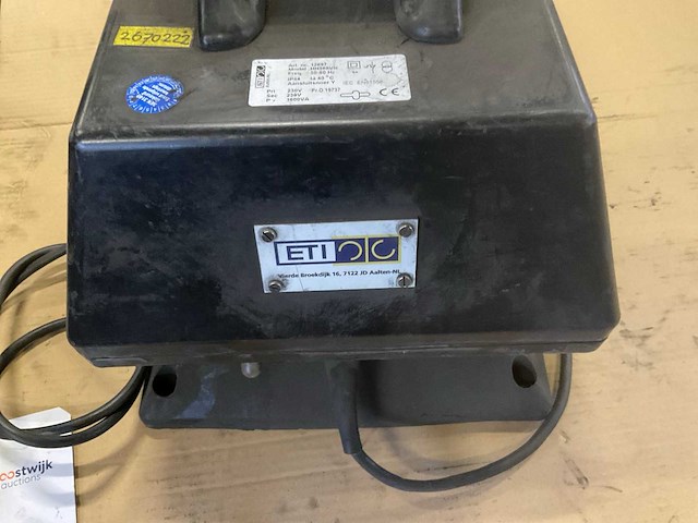 Eti hh269vn transformator - afbeelding 2 van  5