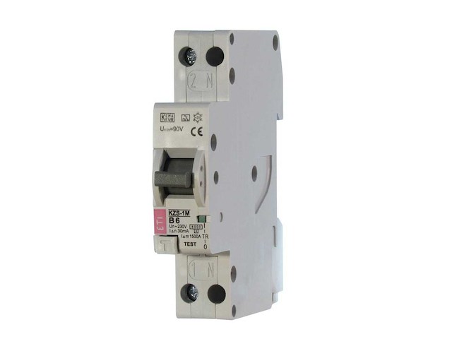 Eti kzs aardlekautomaat 2p 20a 0,03a b (7x) - afbeelding 1 van  5