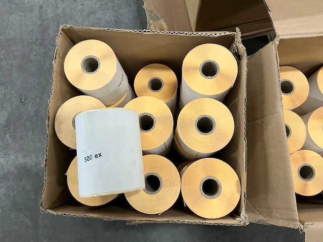 Etiket op rol 100x74mm (351x) - afbeelding 1 van  3
