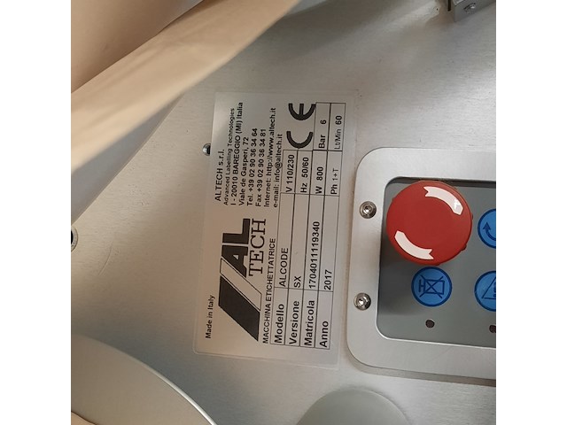 Etiketteermachine, altech, sx - afbeelding 4 van  15