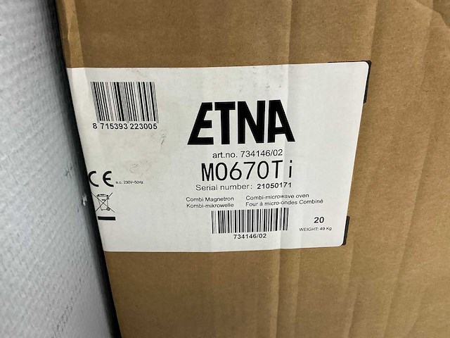 Etna - m0670ti - combioven - afbeelding 6 van  7