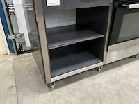 Etna - t3405ft - rvs werktafel met inbouw oven en gasfornuis - afbeelding 2 van  12