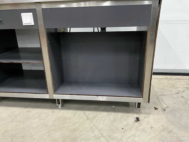 Etna - t3405ft - rvs werktafel met inbouw oven en gasfornuis - afbeelding 5 van  12