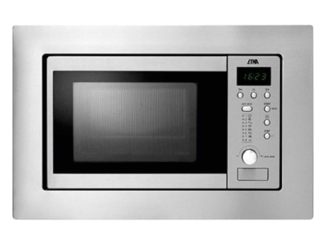 Etna a2120rvs inbouw magnetron rvs - afbeelding 1 van  5