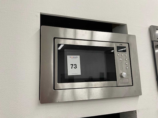 Etna a2120rvs inbouw magnetron rvs - afbeelding 2 van  5