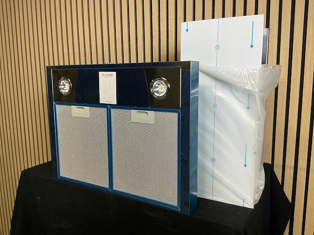 Etna ab260rvs wandschouwafzuigkap - afbeelding 2 van  5