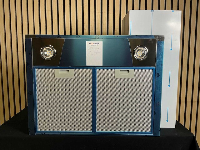 Etna ab260rvs wandschouwafzuigkap - afbeelding 1 van  5