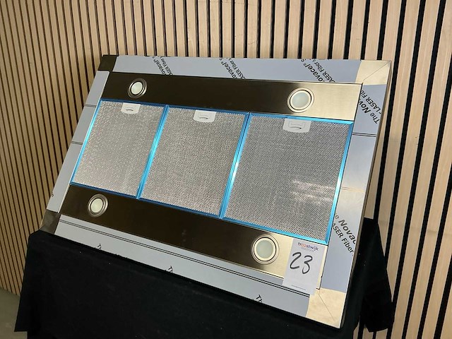 Etna abe590rvs eiland afzuigkap - afbeelding 2 van  6