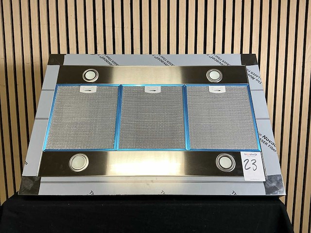 Etna abe590rvs eiland afzuigkap - afbeelding 3 van  6