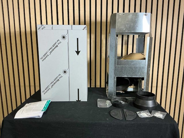 Etna abe590rvs eiland afzuigkap - afbeelding 4 van  6