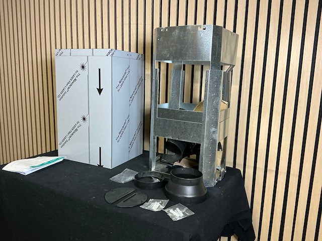 Etna abe590rvs eiland afzuigkap - afbeelding 5 van  6