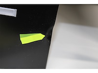 Etna ad781zt diagonale schouwkap mat zwart 80cm - afbeelding 3 van  3