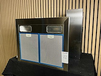 Etna ap260rvs wandschouwafzuigkap - afbeelding 2 van  4