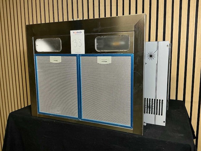 Etna ap260rvs wandschouwafzuigkap - afbeelding 3 van  4