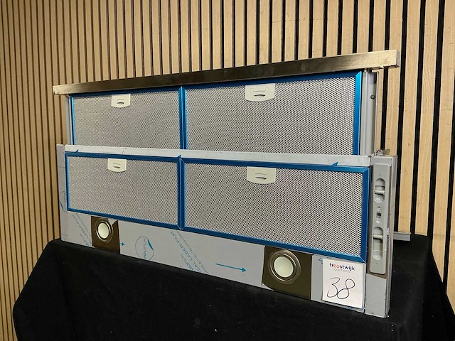 Etna av790rvs vlakschermafzuigkap - afbeelding 1 van  1