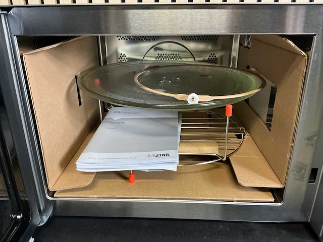 Etna cmv334rvs.. vrijstaande combimagnetron - afbeelding 8 van  8