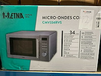 Etna cmv334rvs vrijstaande combimagnetron - afbeelding 7 van  7