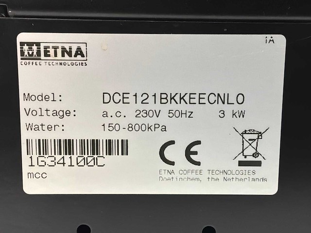 Etna dorado compact espresso koffiemachine - afbeelding 3 van  12