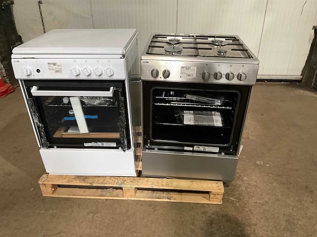 Etna fgv160rvs & fgv160wit fornuis (2x) - afbeelding 2 van  4