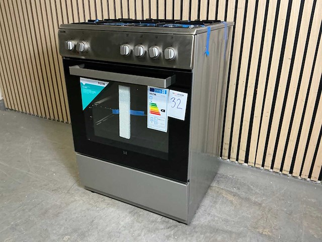 Etna fgv160rvs. vrijstaand gasfornuis - afbeelding 2 van  8