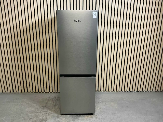 Etna kcv343rvs vrijstaande koel-vries combinatie - afbeelding 1 van  7
