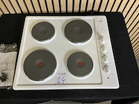 Etna kev158wit vrijstaande elektrische kookplaat - afbeelding 4 van  5