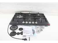 Etna kg775zta inbouw gaskookplaat zwart - afbeelding 5 van  6