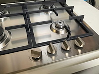 Etna kg859rvsa gas kookplaat 4-pits rvs - afbeelding 5 van  10