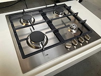 Etna kg859rvsa gas kookplaat 4-pits rvs
